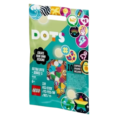 LEGO DOTS BUSTINE RED - VIOLET - GREEN