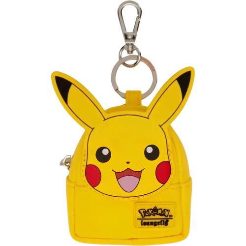 LOUNGEFLY POKEMON MYSTERY MINI ZAINO PORTACHIAVI CHARMANDER-PIKACHU-EEVEE-SQUIRTLE-BULBASUR-SNORLAX