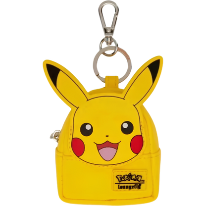 LOUNGEFLY POKEMON MYSTERY MINI ZAINO PORTACHIAVI CHARMANDER-PIKACHU-EEVEE-SQUIRTLE-BULBASUR-SNORLAX