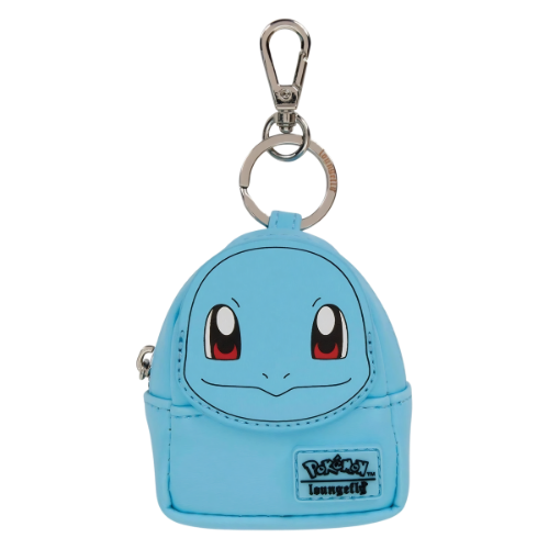 LOUNGEFLY POKEMON MYSTERY MINI ZAINO PORTACHIAVI CHARMANDER-PIKACHU-EEVEE-SQUIRTLE-BULBASUR-SNORLAX