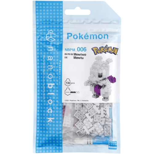 NANOBLOCK POKEMON GENGAR - BULBASAUR - MEWTWO - SNORLAX - CHARMANDER