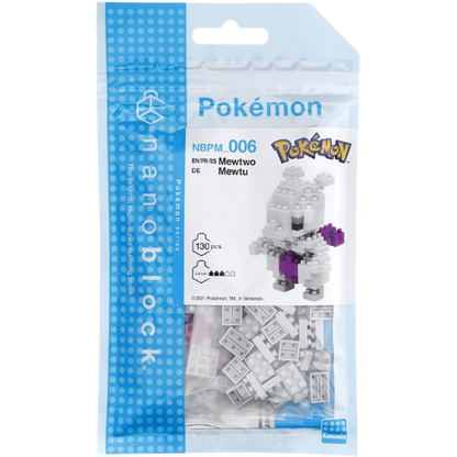 NANOBLOCK POKEMON GENGAR - BULBASAUR - MEWTWO - SNORLAX - CHARMANDER