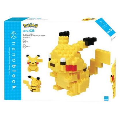 NANOBLOCK DELUXE POKEMON PIKACHU