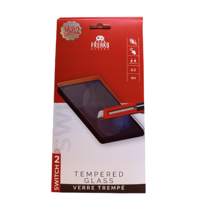 NINTENDO SWITCH 2 FREAKS & GEEKS TEMPERED GLASS