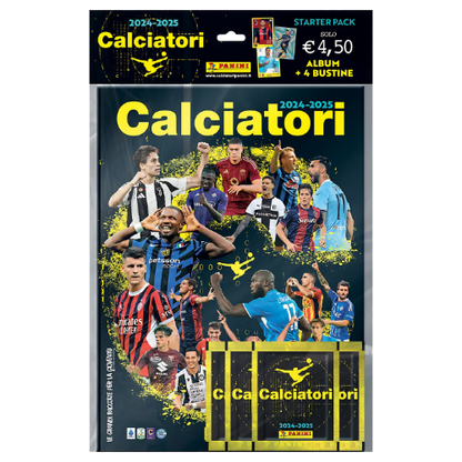 PANINI FIGURINE CACLIATORI 24-25