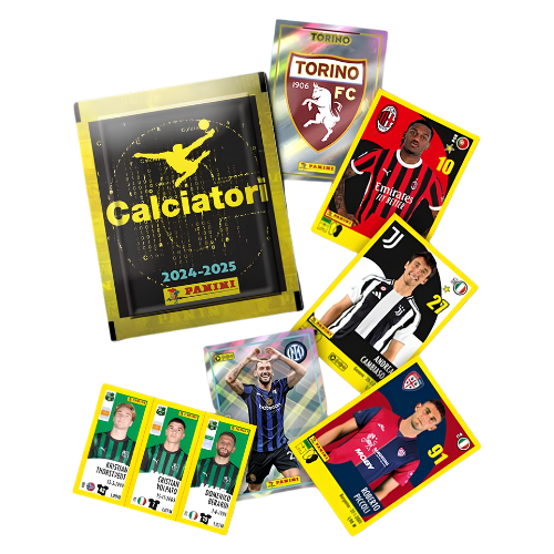 PANINI FIGURINE CACLIATORI 24-25