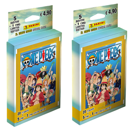 PANINI ONE PIECE STICKER PACK IL NUOVO MONDO