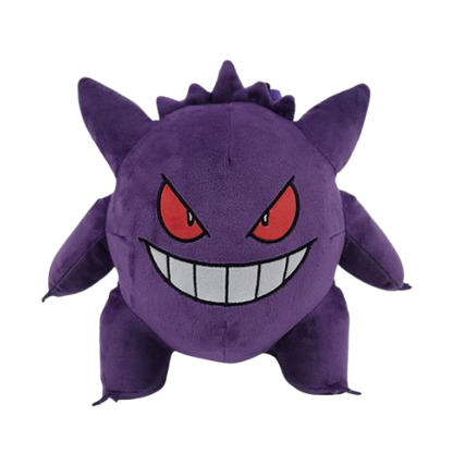 POKEMON ZAINO PELUCHE PIKACHU-CHARMANDER-SQUIRTLE-GENGAR