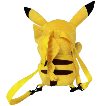 POKEMON ZAINO PELUCHE PIKACHU-CHARMANDER-SQUIRTLE-GENGAR