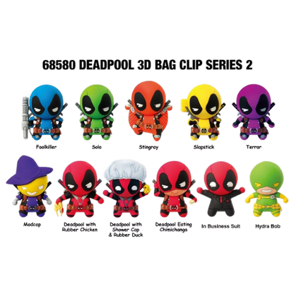 PORTACHIAVI MARVEL DEADPOOL COLLECTORS KEYRING IN GOMMA RESISTENTE