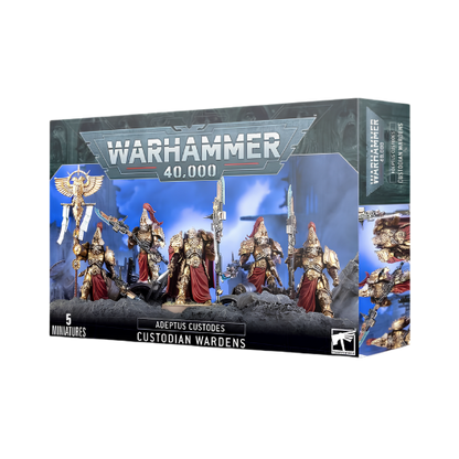 WARHAMMER 40000 ADEPTUS CUSTODES CUSTODIAN WARDENS