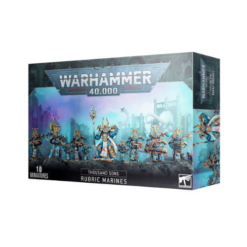 WARHAMMER 40000 THOUSAND SONS RUBRIC MARINES