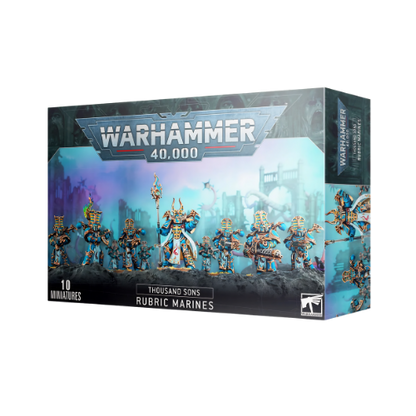WARHAMMER 40000 THOUSAND SONS RUBRIC MARINES