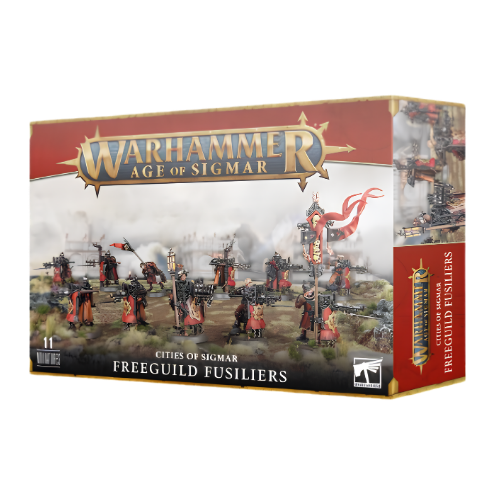 WARHAMMER AGE OF SIGMAR CITIES OF SIGMAR FREEGUILD FUSILIERS