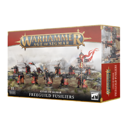 WARHAMMER AGE OF SIGMAR CITIES OF SIGMAR FREEGUILD FUSILIERS