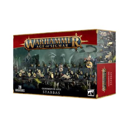 WARHAMMER AGE OF SIGMAR GLOOMSPITE GITZ STABBAS