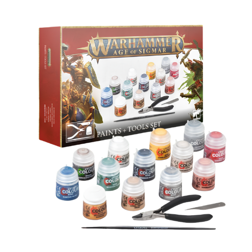 WARHAMMER AGE OF SIGMAR STORMCAST ETERNALS PAINTS SET