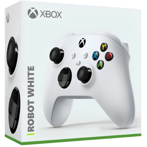 XBOX CONTROLLER ROBOT WHITE