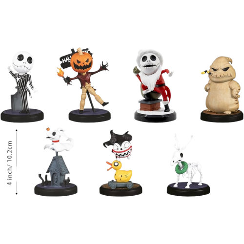 YU-ME FIGURE DISNEY NIGHTMARE BEFORE CHRISTMAS PERSONAGGI VARI